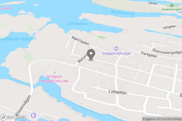 Årstidens gröna på Smögen - Smögen karta