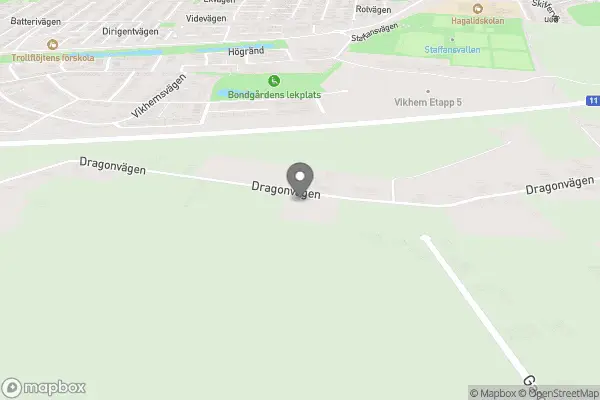 Bedens Trädgård - Staffanstorp karta