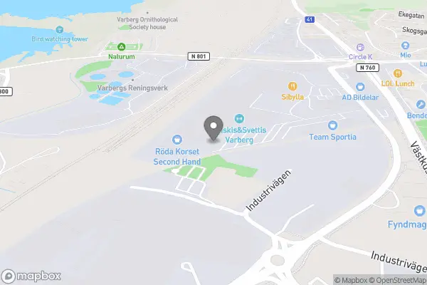 Blomsterbaren Varberg - Varberg karta