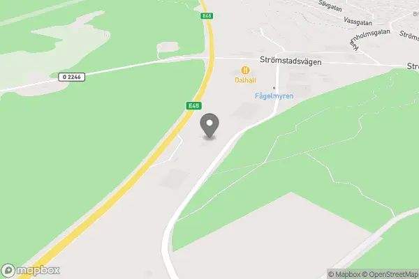 Blomsterhagen - Åmål karta