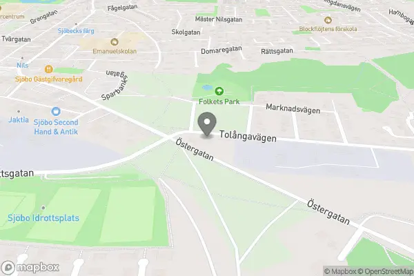 Blomsterhörnan Sjöbo - Sjöbo karta
