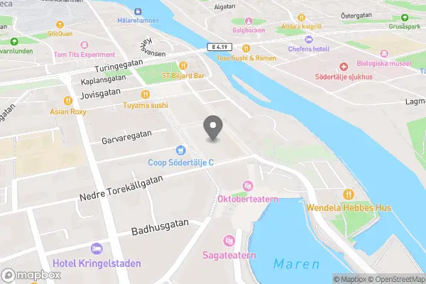 Blomsterkringlan i Södertälje AB - Södertälje karta