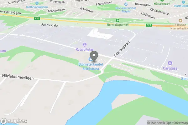 Blomsterlandet Eskilstuna - Eskilstuna karta