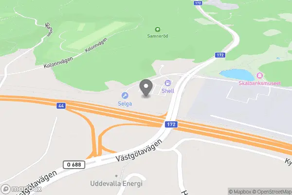 Blomsterlandet Uddevalla - Uddevalla karta