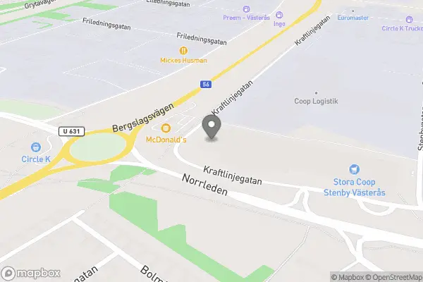 Blomsterlandet Västerås Stenby - Västerås karta