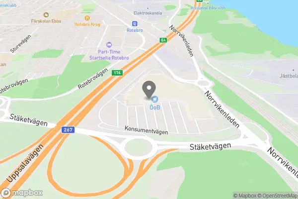 Blomsterriket Rotebro - Sollentuna karta