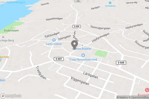 Blomstra Design - Hunnebostrand karta