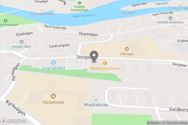 Bodéns Garden Center - Sollefteå karta