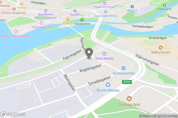 Bröderna Wallberg AB - Motala karta