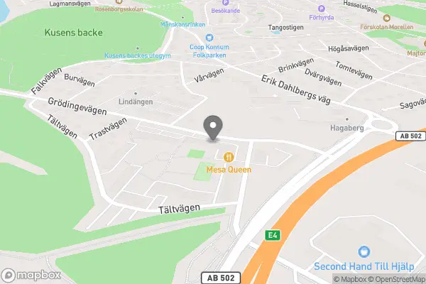 Bröllopsflorist - Södertälje karta