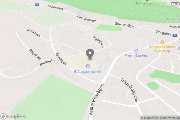 Butik Blomstra i Gamleby AB - Gamleby karta