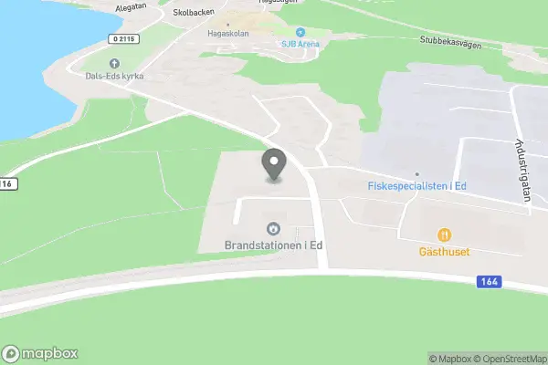 Carlssons Handelsträdgård i Ed AB - Ed karta