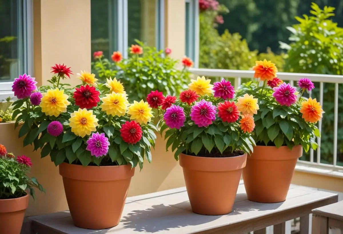 Här är varför du borde odla dahlia i kruka! illustration