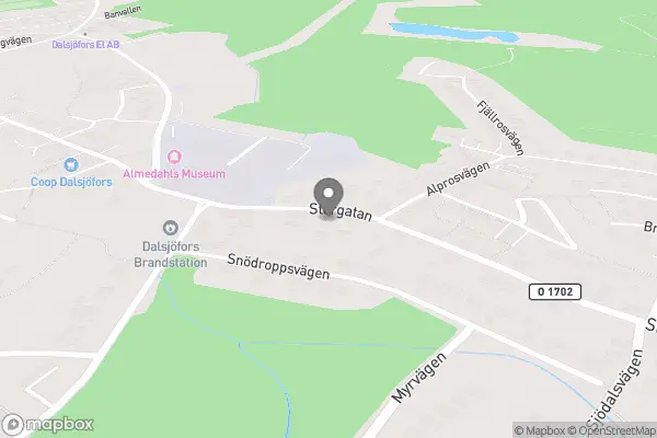 Flora & Floristik - Dalsjöfors karta