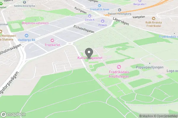 Flora Linnea AB Fredriksdal museer & trädgårdar - Helsingborg karta