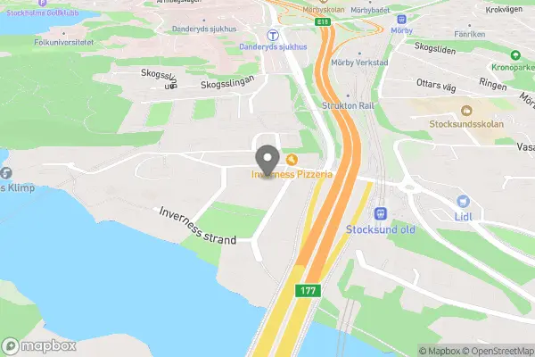 Floristateljen i Danderyd AB - Stocksund karta