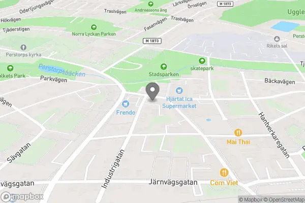 Fru Knopp - Perstorp karta