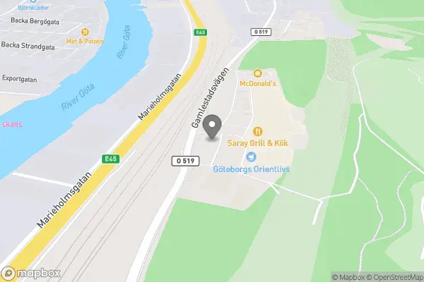 Gamlestadsblommor & Jord AB - Göteborg karta