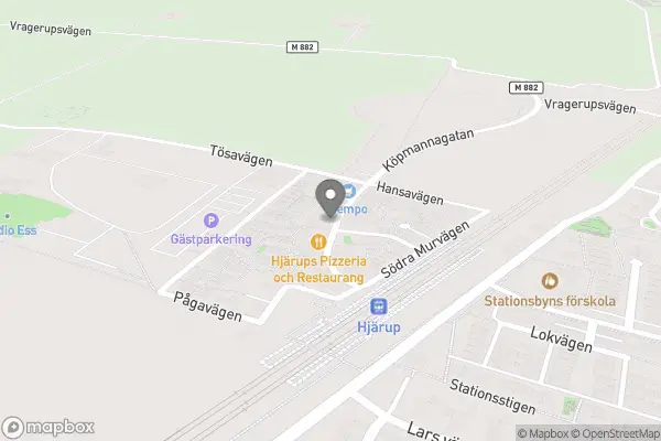 hanataba - Hjärup karta