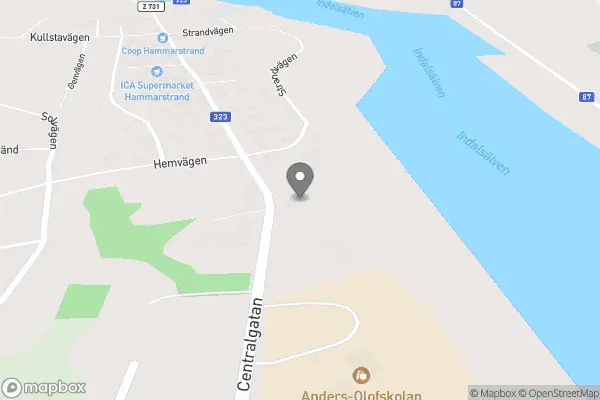 Handelsträdgård i Hammarstrand - Hammarstrand karta