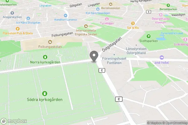 Hantverksfloristerna - Linköping karta