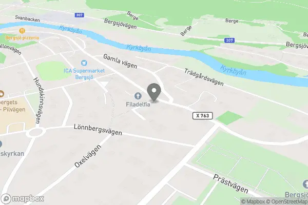 Ingelas Blommor & Begravningsbyrå - Bergsjö karta