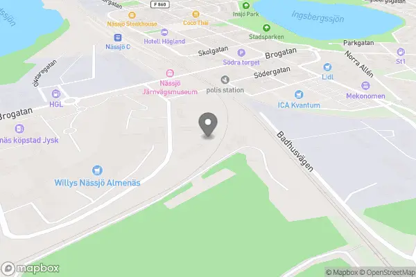 Linneanbutiken - Nässjö karta