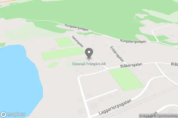 Östansjö Trädgård - Östansjö karta