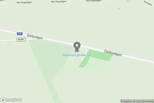 Råbytorp Gårdsbutik - Lund karta
