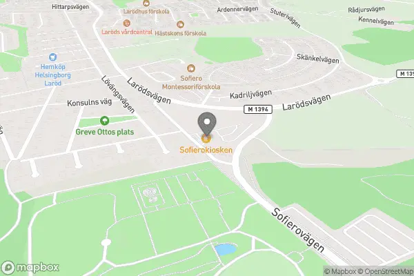 Sofiero Trädgårdshandel - Helsingborg karta