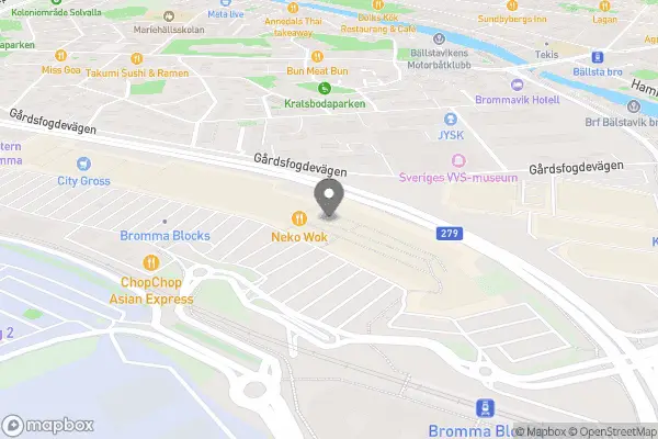 Studio Flora - Bromma karta