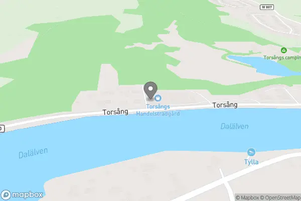 Torsångs Handelsträdgård AB - Borlänge karta