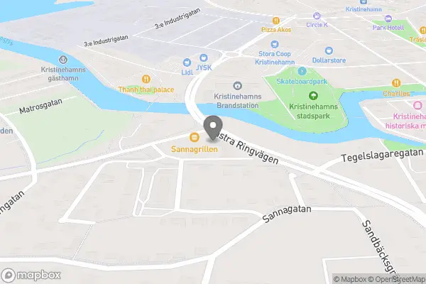 Varvsgatan Blomsterhandel - Kristinehamn karta