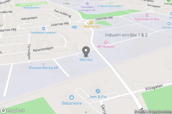 Växtriket i Nybro AB - Nybro karta