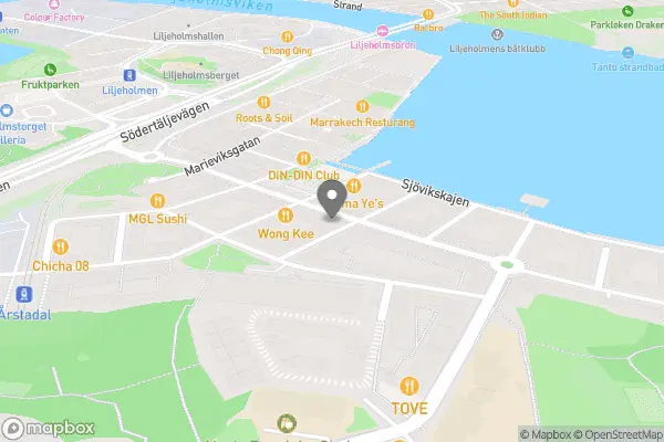 Vitis Blommor & Inredning - Stockholm karta