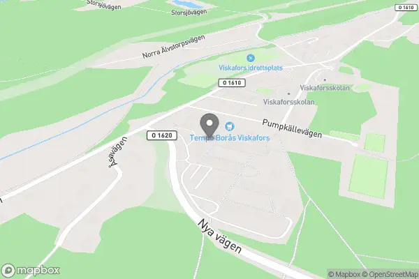Wedbergs Blommor AB - Viskafors karta